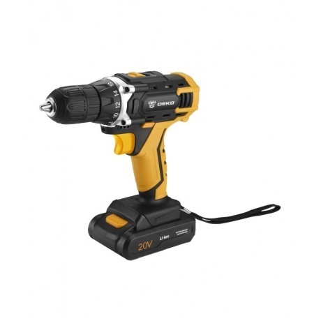 Аккумуляторная дрель-шуруповерт 20В Deko DKCD20FU-Li - фото 3