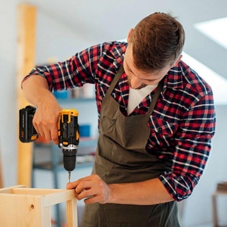 Аккумуляторная дрель-шуруповерт 20В Deko DKCD20FU-Li - фото 9