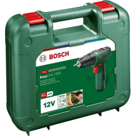 Аккумуляторная дрель-шуруповерт Bosch EasyDrill 1200 06039D3006 - фото 2