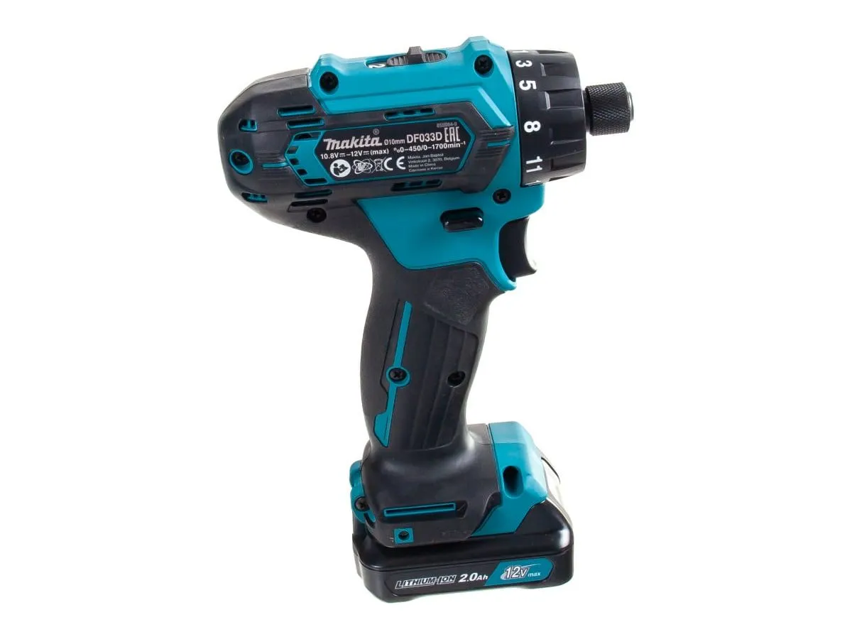 Аккумуляторная дрель-шуруповерт Makita CXT DF033DWAE - фото 3
