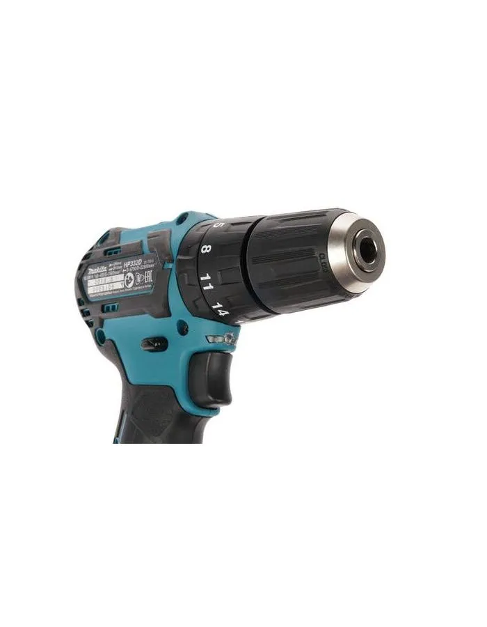 Дрель-шуруповерт Makita HP332DZ аккум. патрон:быстрозажимной - фото 7