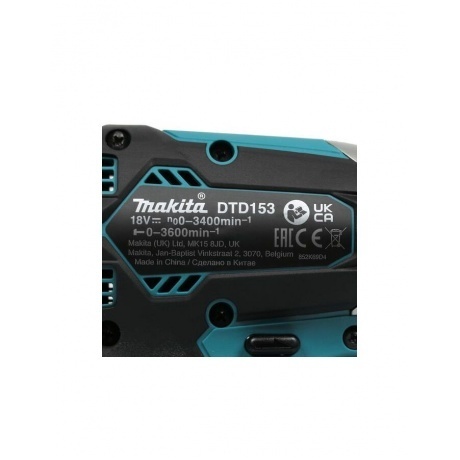Шуруповерт Makita DTD153Z аккум. патрон:шестигр.1/4&quot; - фото 6