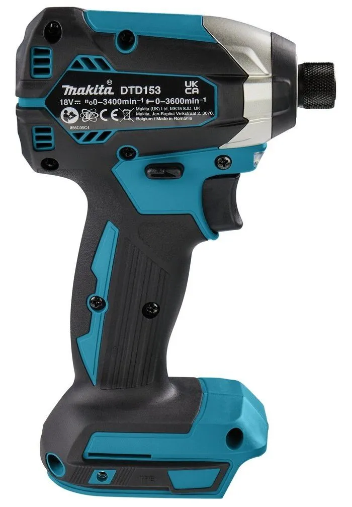 Шуруповерт Makita DTD153ZJ аккум. патрон:шестигр.1/4" - фото 3
