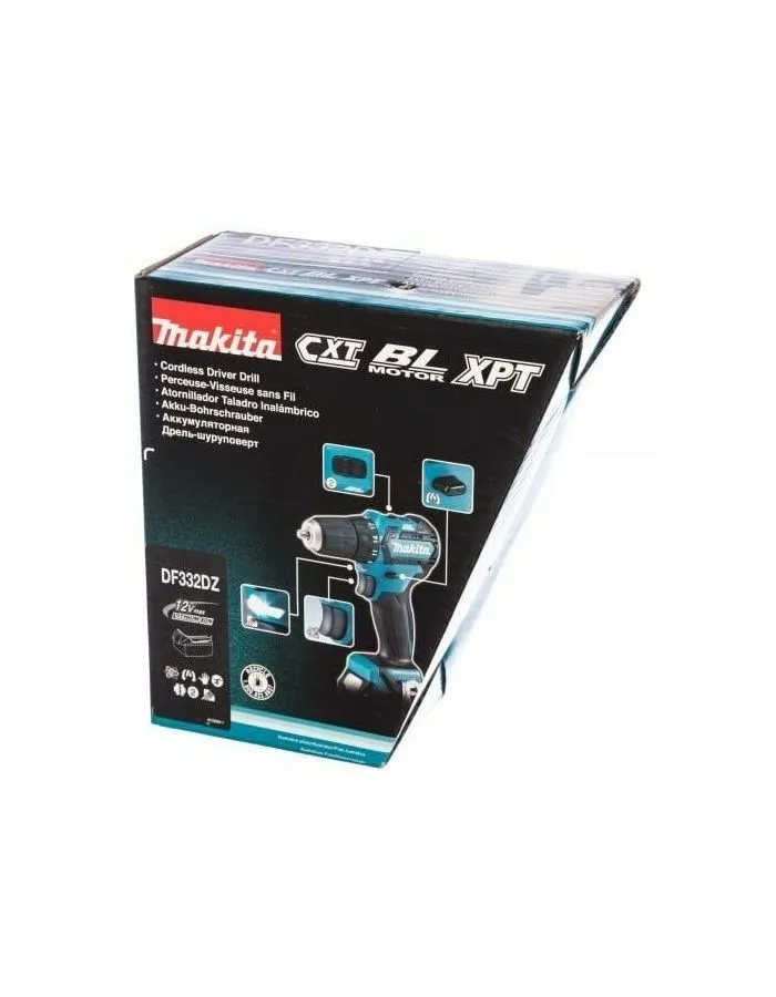 Дрель-шуруповерт Makita DF332DZ аккум. патрон:квад.3/8" - фото 12