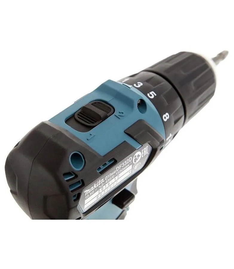 Дрель-шуруповерт Makita DF332DZ аккум. патрон:квад.3/8" - фото 4