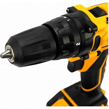 Дрель-шуруповерт аккумуляторная CDL-12-02BM, Li-Ion, 12 В, 2 акк. Denzel - фото 2