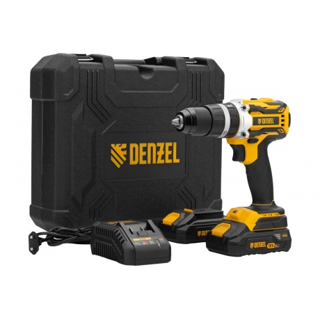 Дрель-шуруповерт аккумуляторная ударная бесщет CIDB-18-02, Li-Io...