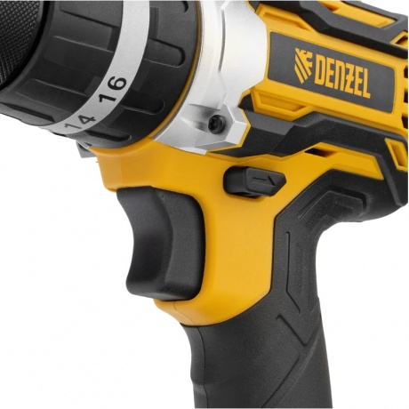 Дрель-шуруповерт аккумуляторная ударная бесщет CIDB-18-02, Li-Ion, 18 В  Denzel - фото 9