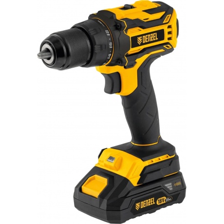 Дрель-шуруповерт аккумуляторная, бесщет. BLDL-18-02 Li-Ion, 18 В...