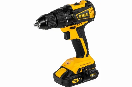 Дрель-шуруповерт аккумуляторная, бесщет. BLDL-IB-18-02, Li-Ion, ...