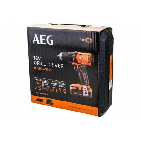Дрель-шуруповерт BS18G4-202C 4935478630 AEG - фото 7