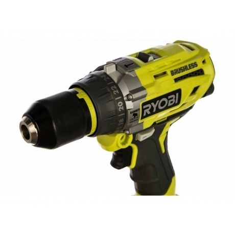 Дрель-шуруповерт бесщеточная ударная R18PD7-252S 5133004391 Ryobi One+ - фото 2