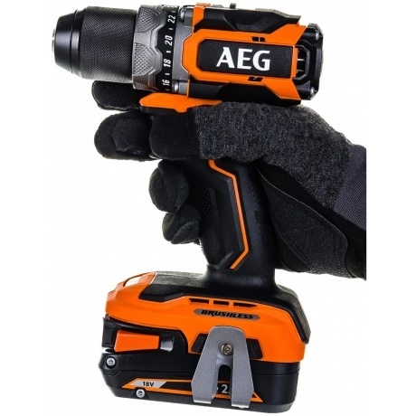 Бесщеточная аккумуляторная дрель-шуруповерт BS18SBL-202C 4935472277 AEG - фото 5