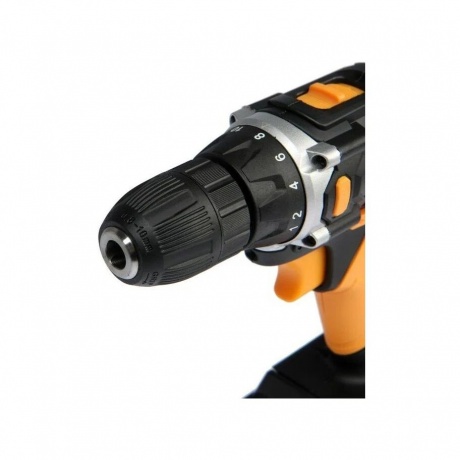 Аккумуляторная дрель-шуруповерт DEKO DKCD20V в кейсе + набор 63 инструмента для дома, 20В, 2х3.0Ач - фото 7