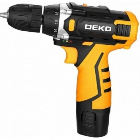 Аккумуляторная дрель-шуруповерт DEKO DKCD12V в кейсе, 12В, 2х1.5Ач - фото 5