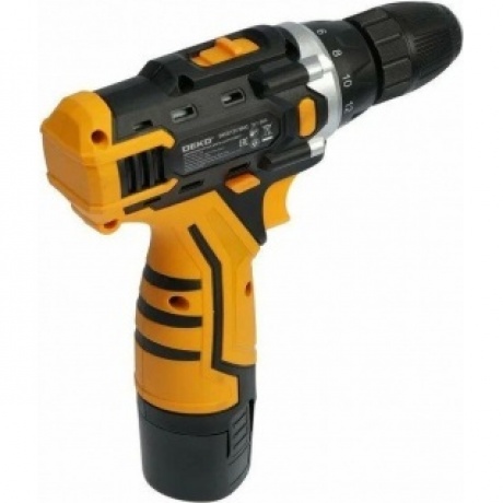 Аккумуляторная дрель-шуруповерт DEKO DKCD12V в кейсе, 12В, 2х1.5Ач - фото 7
