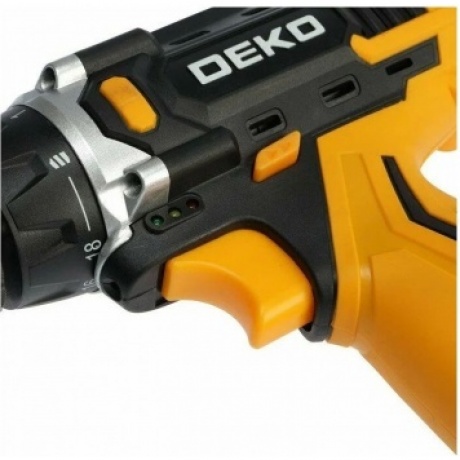 Аккумуляторная дрель-шуруповерт DEKO DKCD12V в кейсе, 12В, 2х1.5Ач - фото 9