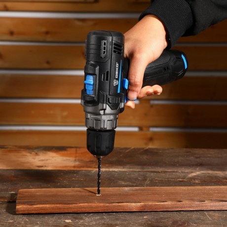 Аккумуляторная дрель-шуруповерт DEKO DKCD12V PRO в кейсе + оснастка 13 шт, 12В, 2х2.0Ач - фото 9