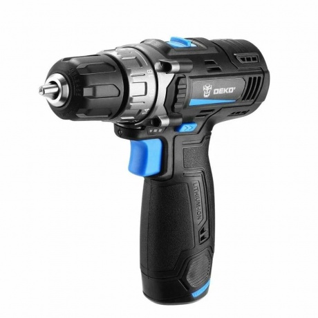 Аккумуляторная дрель-шуруповерт DEKO DKCD12V PRO, 12В, 1x1.5Ач