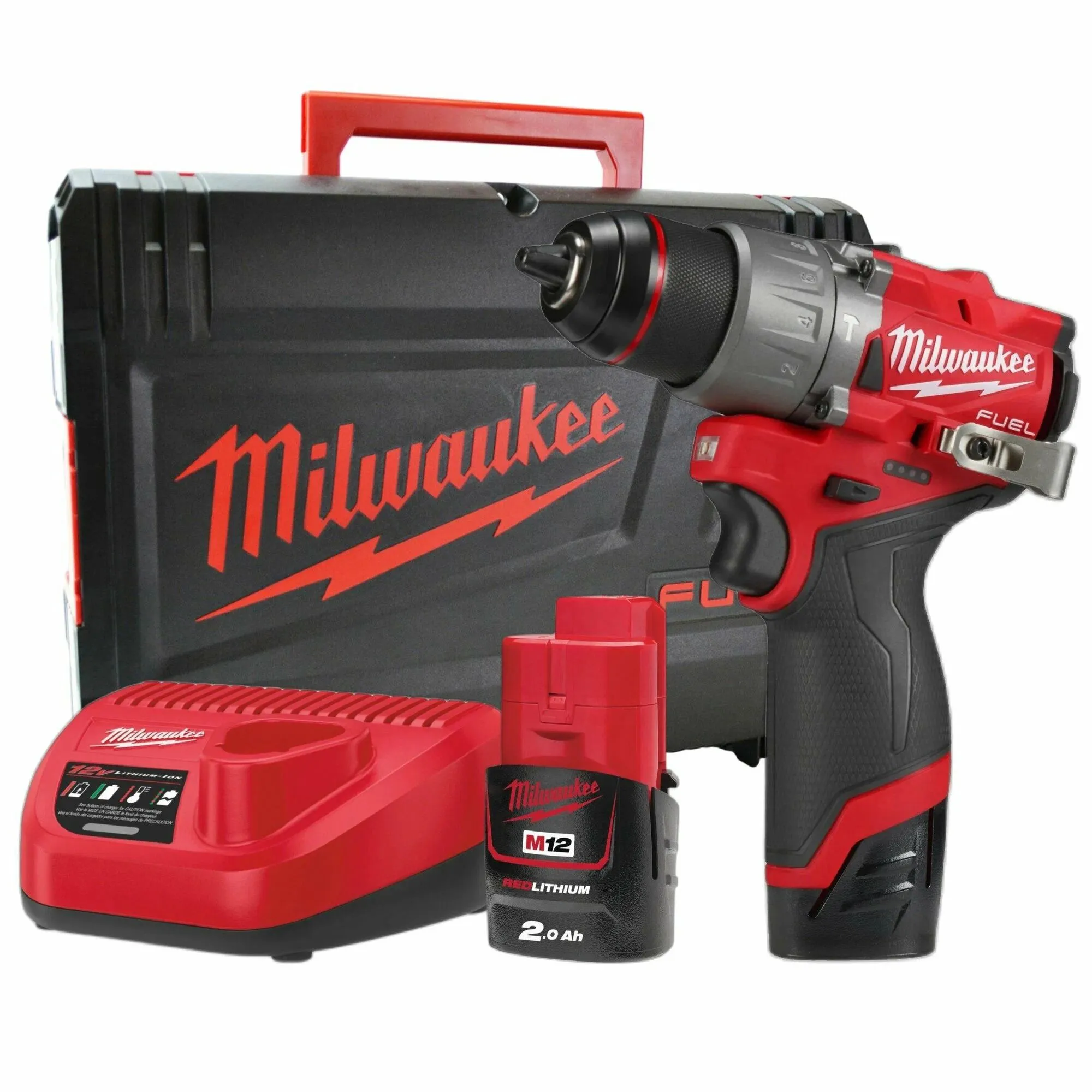Дрель-шуруповерт Milwaukee M12 FPD2-202X (4933479868) - фото 10