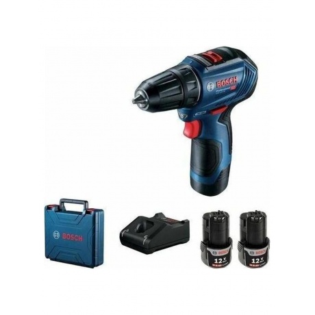 Аккумуляторная дрель-шуруповерт Bosch GSR 12V-30 Professional, 2 АКБ, ЗУ (0.601.9G9.000)