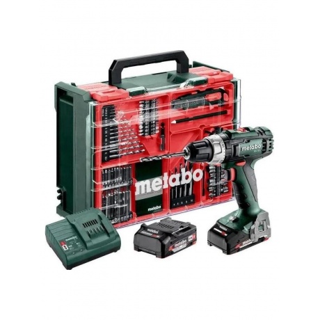 

Дрель-шуруповерт Metabo BS 18 L 18Вт аккум. патрон:быстрозажимной (кейс в комплекте) (602321710)