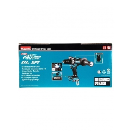 Дрель-шуруповерт Makita DF001GZ аккум. патрон:быстрозажимной - фото 30