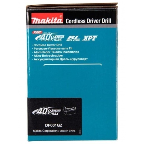 Дрель-шуруповерт Makita DF001GZ аккум. патрон:быстрозажимной - фото 31