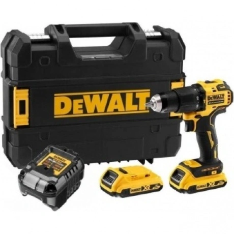 Дрель-шуруповерт DeWalt DCD709D2T аккум. патрон:быстрозажимной (...