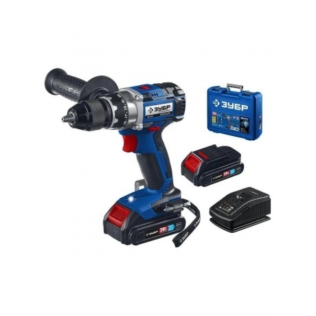 

Дрель-шуруповерт бесщеточная ЗУБР Профессионал DB-201-22