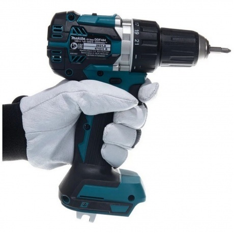 Дрель-шуруповерт Makita DDF484Z аккум. патрон:быстрозажимной - фото 14
