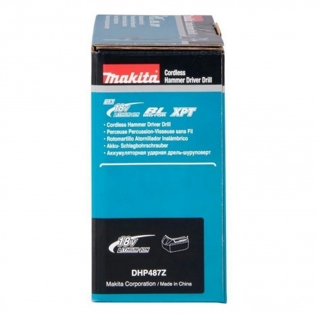 Дрель-шуруповерт Makita DHP487Z аккум. патрон:быстрозажимной - фото 15