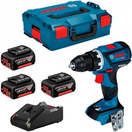 Дрель-шуруповерт Bosch GSR 18V-60C аккум. патрон:быстрозажимной ...