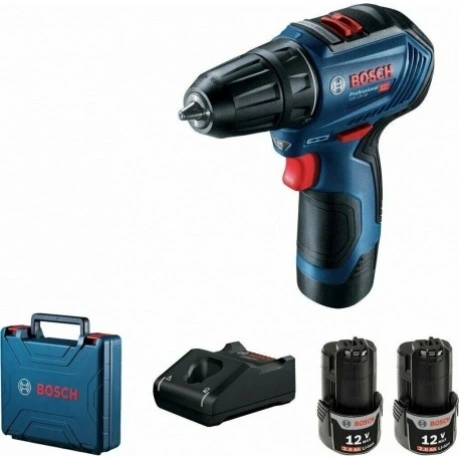 Дрель-шуруповерт Bosch GSR 12V-30 аккум. патрон:быстрозажимной (...