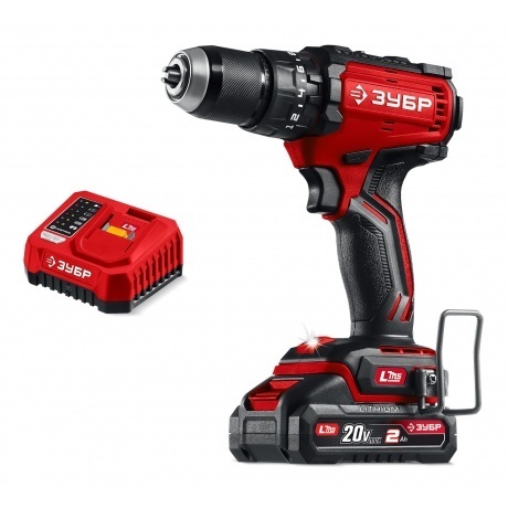 

Дрель-шуруповерт ЗУБР 20 В, 65 Н·м, 1 АКБ LMS (2 А·ч), бесщеточная ударная (ДБУ-65-21)