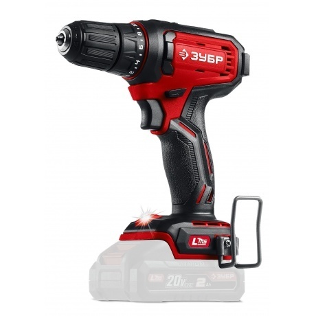 

Дрель-шуруповерт ЗУБР 20 В, 40 Н·м, без АКБ (LMS), (ДШ-40)