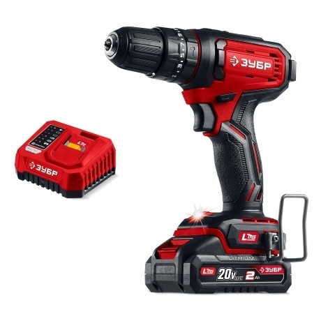 

Дрель-шуруповерт ЗУБР 20 В, 40 Н·м, 1 АКБ LMS (2 А·ч), ударная (ДШУ-40-21)