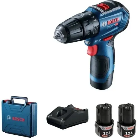 Дрель-шуруповерт Bosch GSB 12V-30 аккум. патрон:быстрозажимной (...