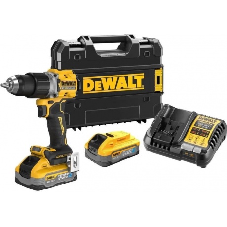 

Дрель-шуруповерт DeWalt DCD805H2T аккум. патрон:быстрозажимной (кейс в комплекте)