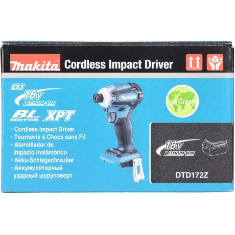 Шуруповерт Makita DTD172Z аккум. патрон:шестигр.1/4&quot; - фото 22