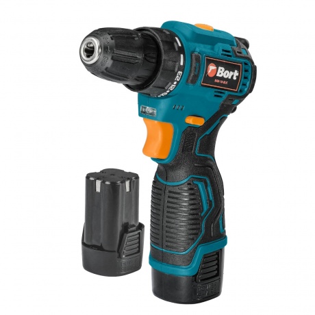 

Дрель-шуруповерт аккумуляторная Bort BAB-16-BLK (2 АКБ + ЗУ)