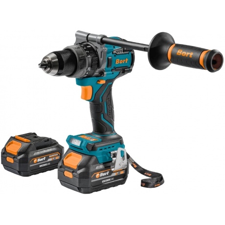 Дрель-шуруповерт аккумуляторная ударная Bort BAB-21Ix2Li-XDK (2 ...