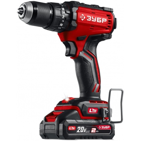 

Дрель-шуруповерт ударная бесщеточная ЗУБР 20 В, 65 Н·м, 2 АКБ LMS (2 А·ч), сумка (ДБУ-65-22)