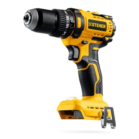 

Дрель-шуруповерт STEHER 20 В, 65 Н·м, без АКБ (LMS), бесщеточная ударная (CBS-65)