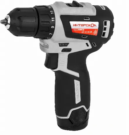 Дрель-шуруповерт Интерскол ДА-10/12В 38 аккум. патрон:быстрозажи...