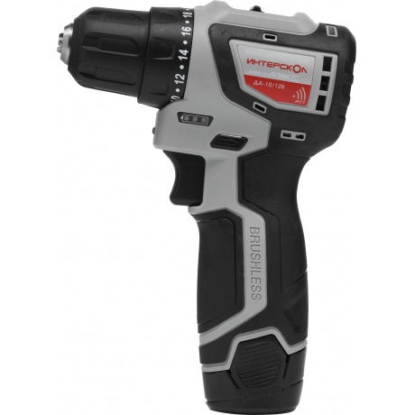 

Дрель-шуруповерт Интерскол ДА-10/12В аккум. патрон:быстрозажимной (кейс в комплекте) (687.2.2.70)