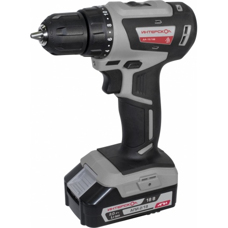 

Дрель-шуруповерт Интерскол ДА-10/18В аккум. патрон:быстрозажимной (кейс в комплекте) (709.2.2.70)