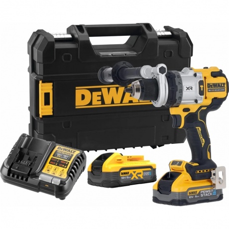 

Дрель-шуруповерт DeWalt DCD1007H2T-QW