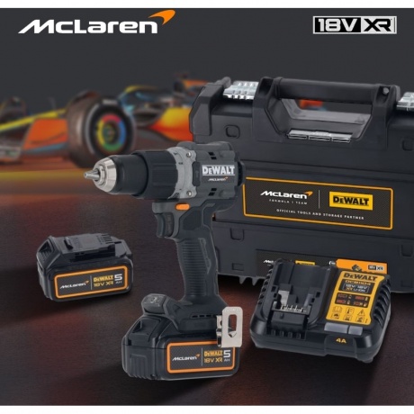 Дрель-шуруповерт DeWalt DCD85MP2T-QW - фото 16