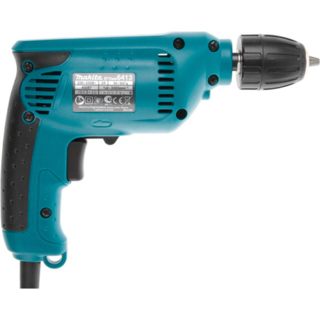 Дрель безударная Makita M6002B 450Вт патрон:быстрозажимной реверс - фото 4